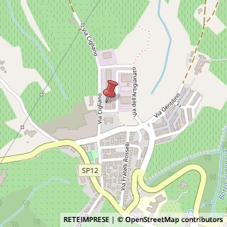 Mappa Via Cigliano, 6, 50026 San Casciano in Val di Pesa, Firenze (Toscana)