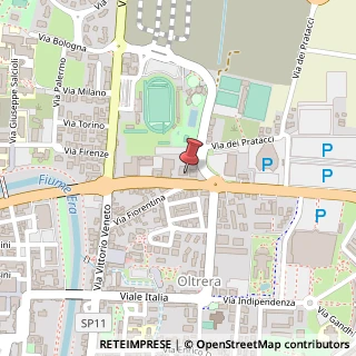 Mappa Via Tosco Romagnola, 213, 56025 Pontedera, Pisa (Toscana)