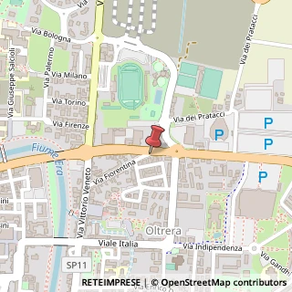 Mappa Via Tosco Romagnola, 174, 56025 Pontedera, Pisa (Toscana)