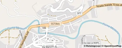 Mappa Sant'Angelo in Vado