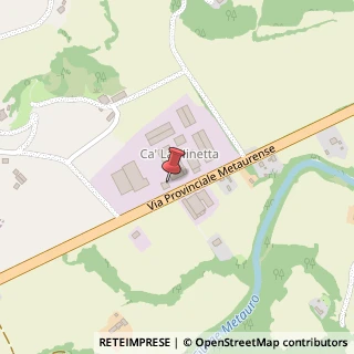 Mappa Strada Provinciale Metaurense, Snc, 61033 Fermignano, Pesaro e Urbino (Marche)