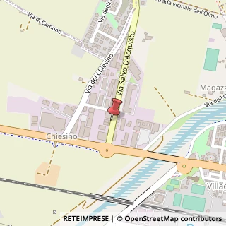 Mappa Via Salvo D'Acquisto, 13, 56025 Pontedera, Pisa (Toscana)