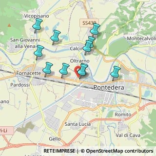 Mappa Via Maria Enriquez Agnoletti, 56025 Pontedera PI, Italia (1.69182)