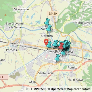 Mappa Via Maria Enriquez Agnoletti, 56025 Pontedera PI, Italia (1.514)