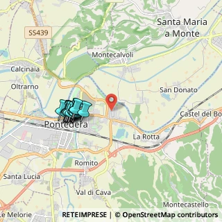 Mappa Via Don Primo Mazzolari, 56025 Pontedera PI, Italia (1.75875)