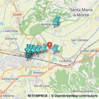 Mappa Via Don Primo Mazzolari, 56025 Pontedera PI, Italia (1.74438)