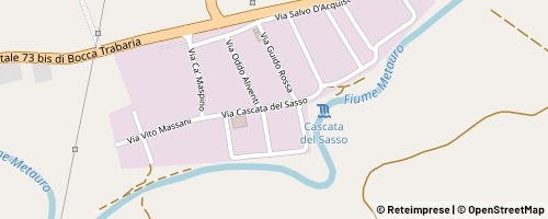 Mappa Sant'Angelo in Vado