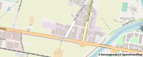 Mappa Pontedera