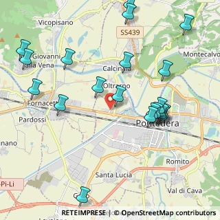 Mappa Via del Chiesino, 56025 Pontedera PI, Italia (2.473)