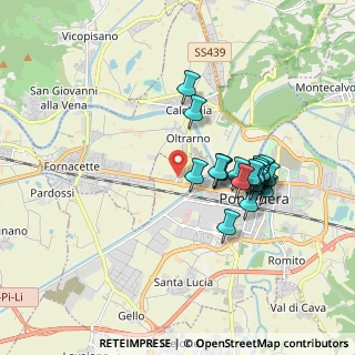 Mappa Via del Chiesino, 56025 Pontedera PI, Italia (1.647)