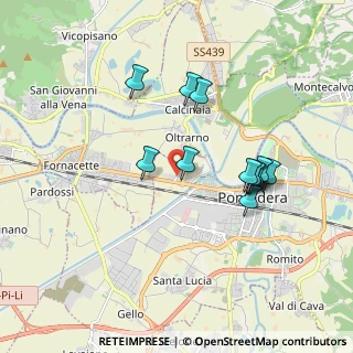 Mappa Via del Chiesino, 56025 Pontedera PI, Italia (1.6825)