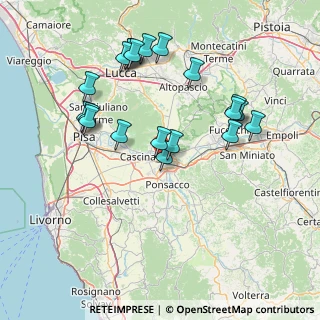 Mappa Via Anna Maria Enriques Agnoletti, 56025 Pontedera PI, Italia (15.966)