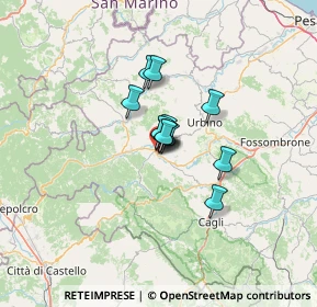 Mappa Viale Nicasio Nardi, 61049 Urbania PU, Italia (6.62417)