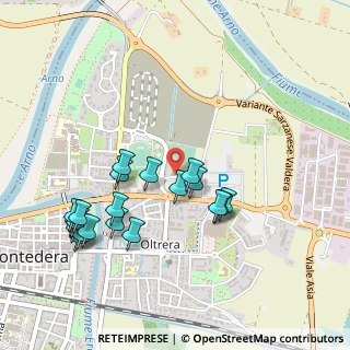 Mappa Piazza Tom benetollo, 56025 Pontedera PI, Italia (0.527)