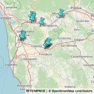 Mappa Piazza Tom benetollo, 56025 Pontedera PI, Italia (14.5)