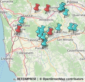Mappa Piazza Fabio Avella, 56025 Pontedera PI, Italia (14.776)