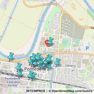 Mappa Piazza Fabio Avella, 56025 Pontedera PI, Italia (0.5975)