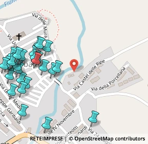 Mappa Via Castel delle Ripe, 61049 Urbania PU, Italia (0.16667)