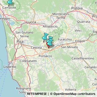 Mappa Via dell'Argine, 56025 Pontedera PI, Italia (29.426)