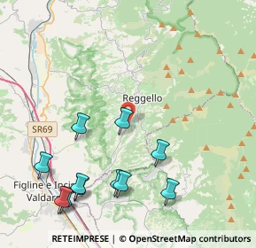 Mappa Località Olena, 50066 Reggello FI, Italia (5.02273)