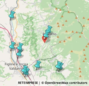 Mappa Località Olena, 50066 Reggello FI, Italia (5.16)