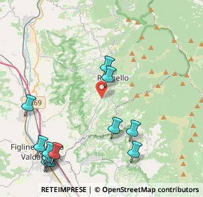 Mappa Località Olena, 50066 Reggello FI, Italia (5.29333)