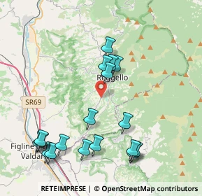 Mappa Località Olena, 50066 Reggello FI, Italia (4.53556)