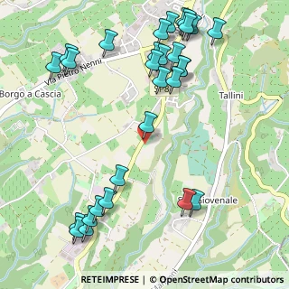 Mappa Località Olena, 50066 Reggello FI, Italia (0.68276)