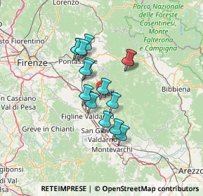 Mappa Località Olena, 50066 Reggello FI, Italia (10.47867)