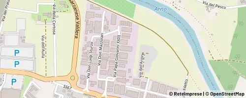 Mappa Pontedera