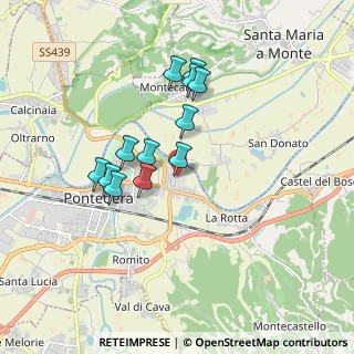 Mappa Via Papa Giovanni XXIII, 56025 Pontedera PI, Italia (1.53167)