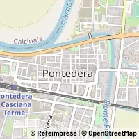 Kaart Pontedera