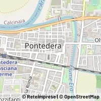 Mapa Pontedera