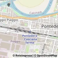 Mapa Pontedera