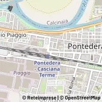 Mapa Pontedera