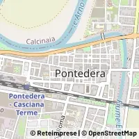 Kaart Pontedera