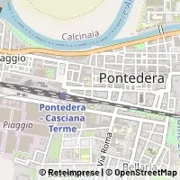 Mapa Pontedera