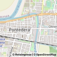 地図 Pontedera