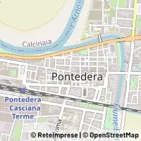 Kaart Pontedera