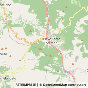 Mappa Pieve Santo Stefano