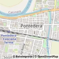 Kaart Pontedera