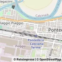 Map Pontedera