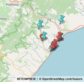 Mappa Piazza Tribuna, 89040 Gerace RC, Italia (5.76182)