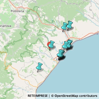 Mappa Via Cristoforo Colombo, 89040 Gerace RC, Italia (6.47211)