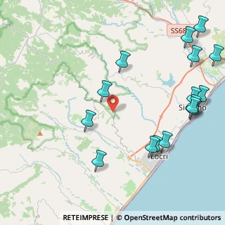 Mappa Via Cristoforo Colombo, 89040 Gerace RC, Italia (6.07625)