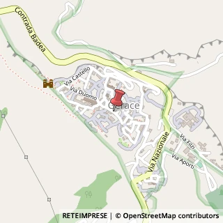 Mappa Via Zaleuco, 17, 89040 Gerace, Reggio di Calabria (Calabria)