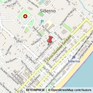 Mappa Via Antonio Gramsci, 12, 89048 Siderno, Reggio di Calabria (Calabria)