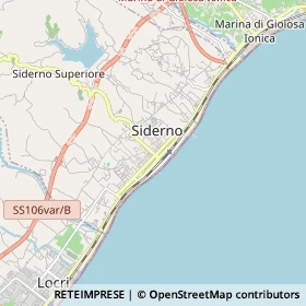 Mappa Siderno