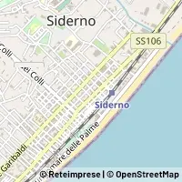 Mapa Siderno