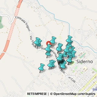 Mappa Via delle Fornaci, 89048 Siderno RC, Italia (0.44815)
